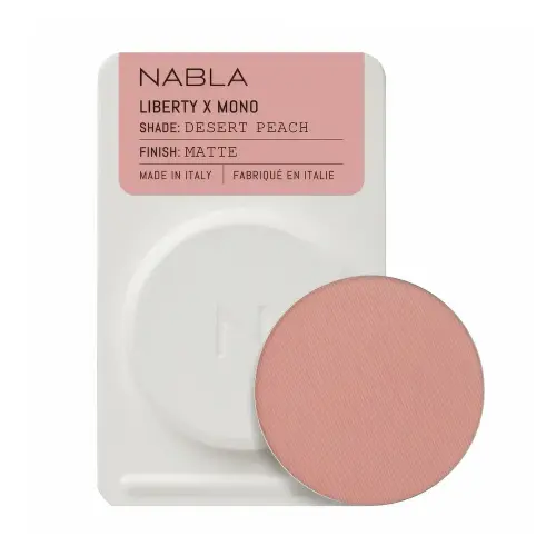 Nabla Liberty X Mono Matte - Desert Peach Тени для век Single в нескольких вариантах отделки 1г