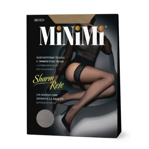 Чулки жен. Minimi autoreg. SHARM RETE Mini SHARM RETE Чулки Daino 4(M/L)