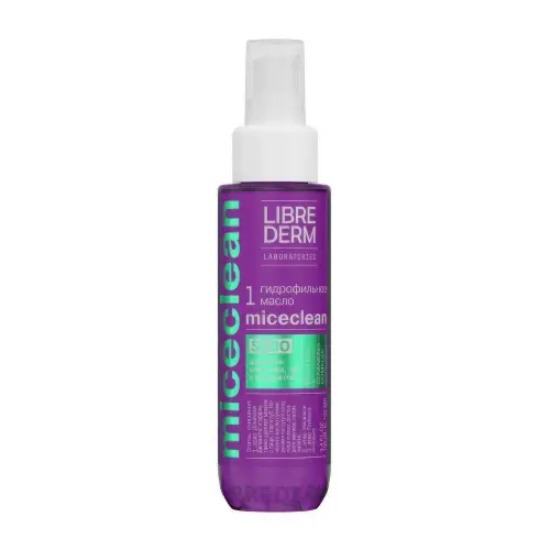 LIBREDERM MICECLEAN SEBO гидрофильное очищающее масло для жирной и комбинированной кожи 100 мл