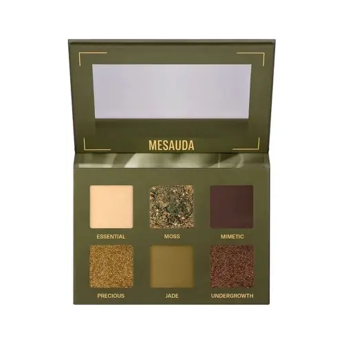MESAUDA BARE HARMONY PALETTE 205 - HIDDEN GREEN Палетка теней для век