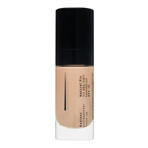 RADIANT  NATURAL FIX MATT MAKE UP No 3A - PEANUT Cтойкий матирующий тональный крем NATURAL FIX SPF 15, т. 3А темный беж
