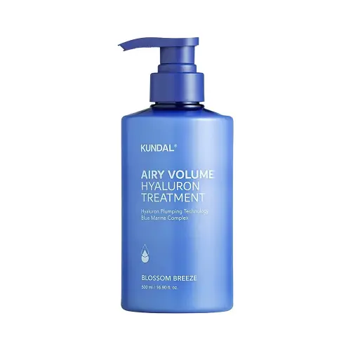 KUNDAL КОНДИЦИОНЕР ДЛЯ ВОЛОС HYALURON AIRY VOLUME TREATMENT 500ML (KUNDAL) BLOSSOM BREEZE