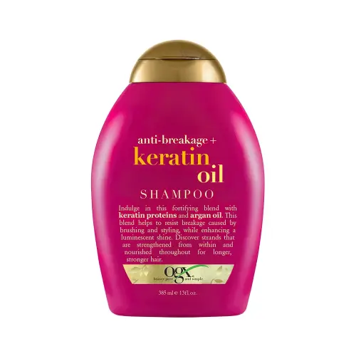 OGX® Шампунь против ломкости волос с кератиновым маслом 385 мл