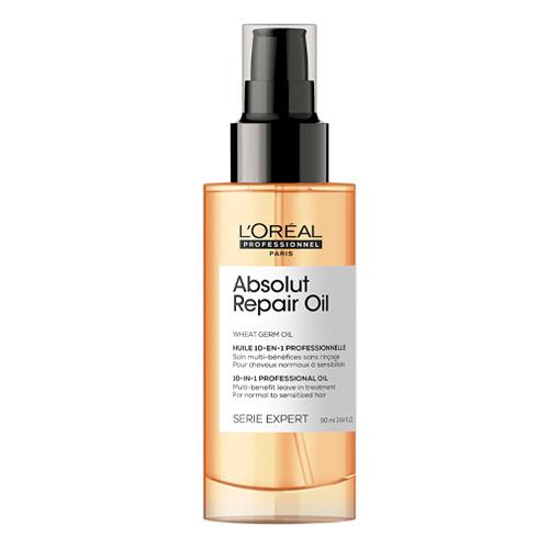 Многофункциональное масло 10в1 Absolut Repair Gold для восстановления поврежденных волос, 90 мл