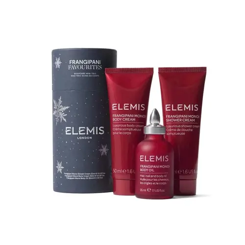 ELEMIS Подарочный набор (крем для тела, гель для душа, масло для тела) - Kit: Body Wonders Frangipani Intro Gift