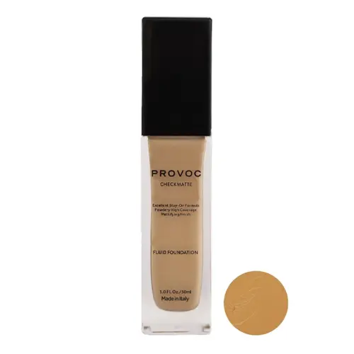 PROVOC CHECKMATTE Foundation 24 - 30ML Матовый тональный крем для лица F24