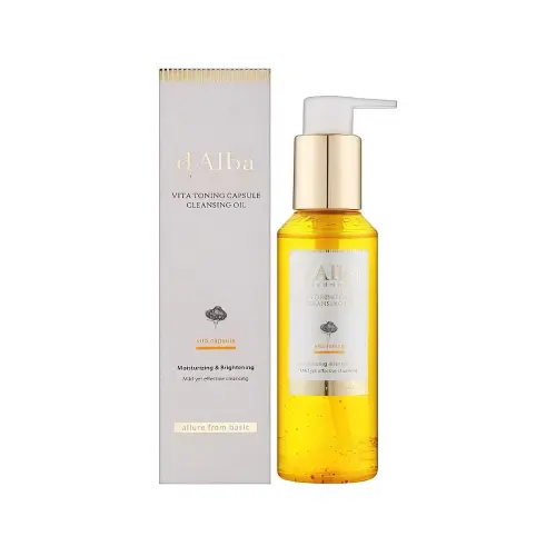 D'Alba Vita Toning Capsule Cleansing Oil Масло для демакияжа 150ml