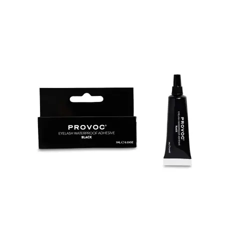 PROVOC Artificial Lashes Glue 7ML Black WP / Водостойкий клей для накладных ресниц