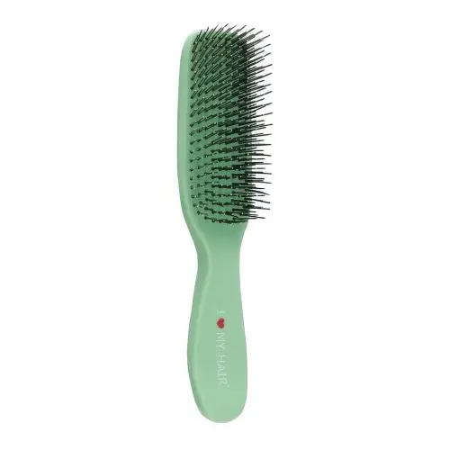 I love my hair Щетка для волос Spider Soft 1501 зеленая матовая M
