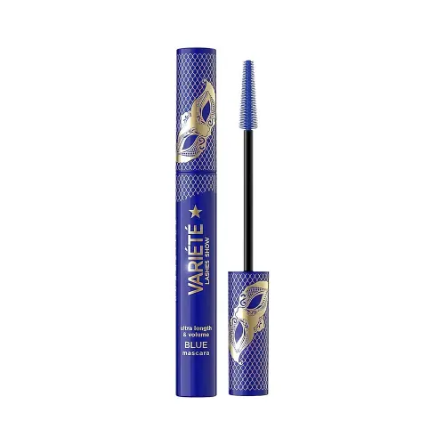 Eveline УДЛИНЯЮЩАЯ ТУШЬ ДЛЯ РЕСНИЦ - BLUE VARIETE LASHES SHOW, 9мл