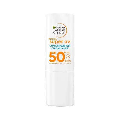 Garnier Солнцезащитный стик Garnier Ambre Solaire SUPER UV SPF50+