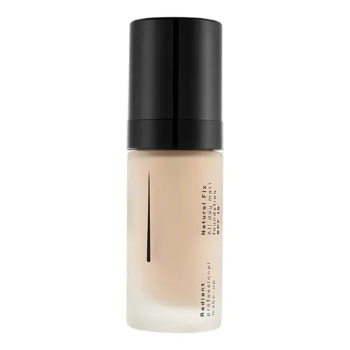 RADIANT  NATURAL FIX MATT MAKE UP No 00 - ALABASTER Cтойкий матирующий тональный крем NATURAL FIX SPF 15, т. 00 бежевый алебастр