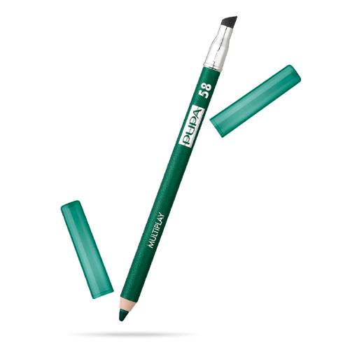 PUPA Карандаш д/век с аппликатором Multiplay Eye Pencil т.58 пластичный зеленый