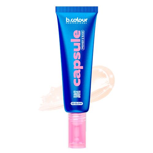 7DAYS B.COLOUR PRO CAPSULE База под макияж придающая сияние / 03 Glow, 35 мл