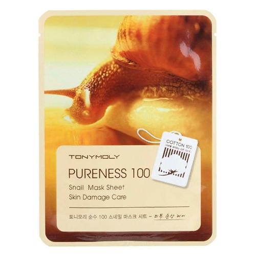 Tony Moly Маска для лица PURENESS 100 SNAIL MASK SHEET2