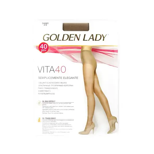Колготки жен. GLD 107ZZZ GLd VITA 40 Daino 2