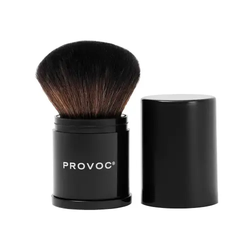 PROVOC Brush Retractable Kabuki Round / Кисть для макияжа.