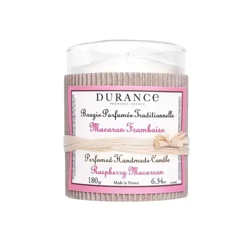 DURANCE СВЕЧИ HANDMADE RASPBERRY MACAROON 180ГР