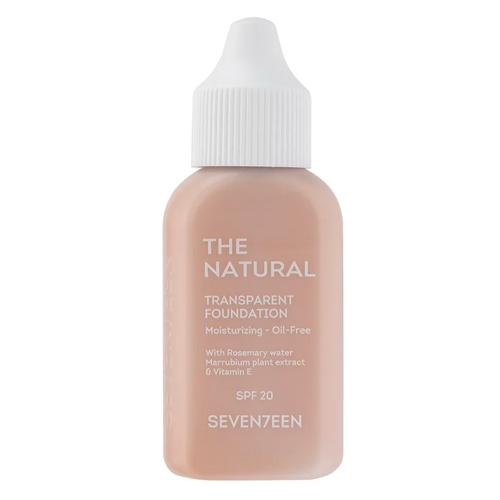 Seventeen Тональный крем с естественным покрытием THE NATURAL TRANSPARENT FOUNDATION, тон 2