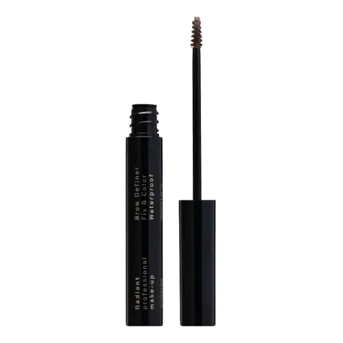 RADIANT  BROW DEFINER FIX & COLOR W/P No 4- DARK BROWN Тушь для бровей BROW DEFINER FIX & COLOR, т. 04 коричевый