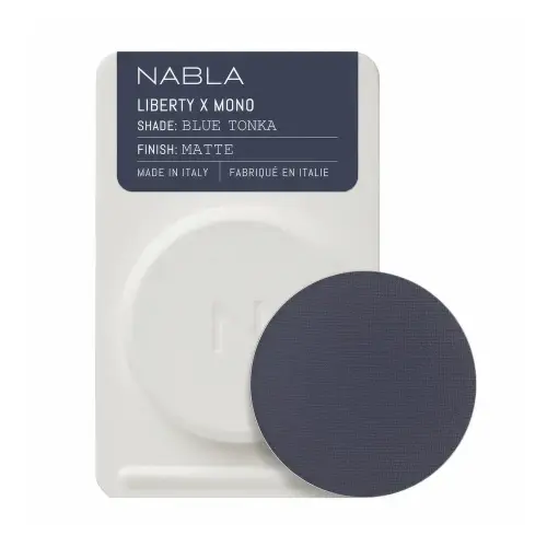 Nabla Liberty X Mono Matte - Blue Tonka Тени для век Single в нескольких вариантах отделки 1г
