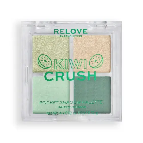 RELOVEREVOLUTION ПАЛЕТКА ТЕНЕЙ POCKET PALETTE Kiwi Crush