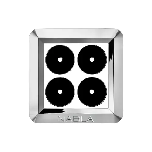 Nabla Liberty X Palette - Silver4-х ячейковая пустая палитра для системы Liberty X