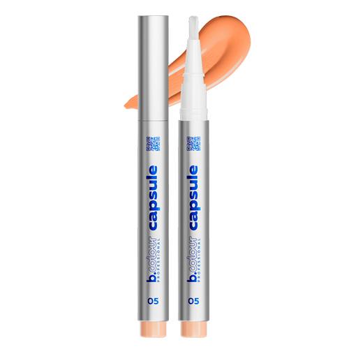 7DAYS B.COLOUR PRO CAPSULE Консилер для лица и глаз увлажняющий / 05 Golden, 2,2 г