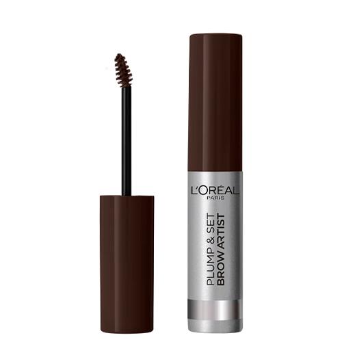 L'Oreal Paris Тушь для бровей Plump & Set Brow Artist, Оттенок 108, темный брюнет