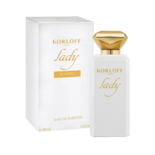 KORLOFF PARIS Lady Korloff In White EDP Spray 88ml (W) Classic Collection