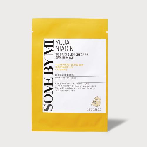 SOME BY MI YUJA NIACIN 30 DAYS BLEMISH CARE SERUM MASK