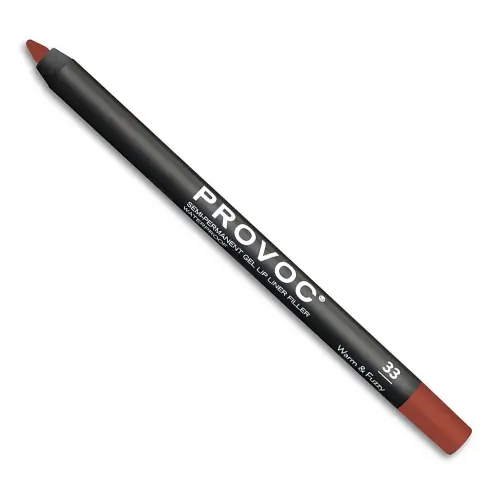 PROVOC Semi-Permanent Gel Lip Liner Filler WP 33 Warm & Fuzzy Гелевая подводка в карандаше для губ LPL33