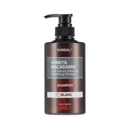KUNDAL ШАМПУНЬ БЕССУЛЬФАТНЫЙ HONEY/MACADAMIA NATURE SHAMPOO 500ML (KUNDAL) BLANC