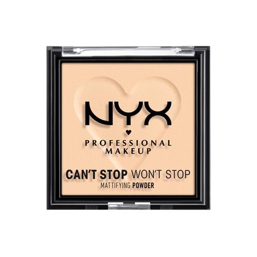 NYX Professional Makeup, Матирующая пудра CAN'T STOP WON'T STOP MATTIFYING POWDER, оттенок 02, LIGHT, 6 гр