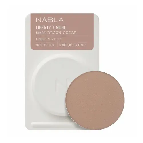 Nabla Liberty X Mono Matte - Brown Sugar Тени для век Single в нескольких вариантах отделки 1г