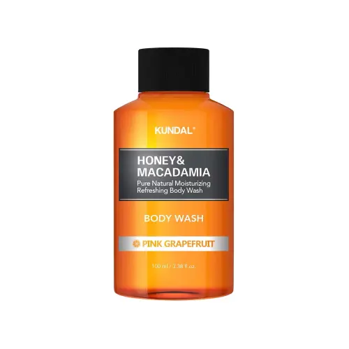 Kundal ГЕЛЬ ДЛЯ ДУША HONEY/MACADAMIA PURE BODY WASH 100ML PINK GRAPEFRUIT