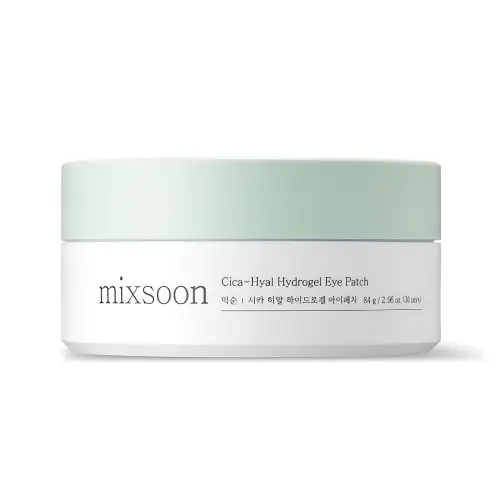 MIXSOON Cica-Hyal Hydrogel Eye Patch — гидрогелевые патчи для глаз с центеллой и гиалуроновой кислотой, 60 шт.