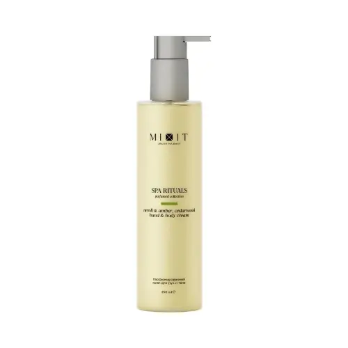 MIXIT Парфюмированный крем для рук и тела с ароматом нероли, амбры и кедра Spa Rituals Hand & Body Cream Neroli & Amber, Cedarwood 250мл