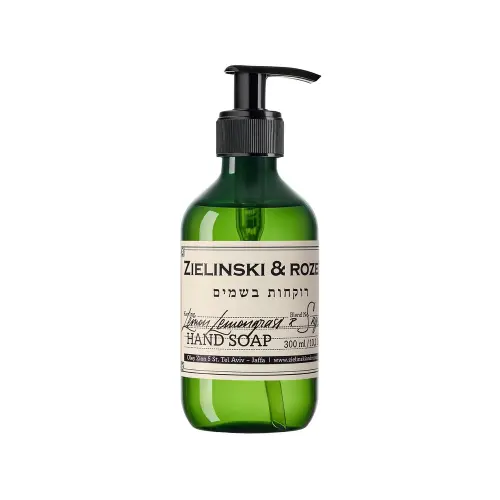 Zielinski & Rozen Liquid soap Lemon, Lemongrass & Sage  Жидкое мыло Лимон, Лемонграсс, Шалфей 300мл