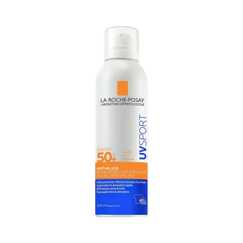 La Roche -Posay АНТГЕЛИОС UVSPORT СПРЕЙ-ВУАЛЬ ДЛЯ ЛИЦА И ТЕЛА SPF50+ 200МЛ