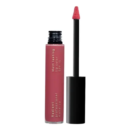 RADIANT MATT LASTING LIP COLOR SPF 15 No 33 Жидкая стойкая матовая помада для губ Matt Lasting Lip Color SPF 15, т. 33 изысканная слива