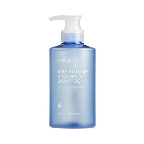 KUNDAL ШАМПУНЬ БЕССУЛЬФАТНЫЙ HYALURON AIRY VOLUME SHAMPOO 500ML (KUNDAL) BLOSSOM BREEZE