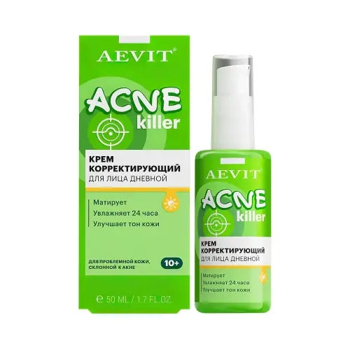 AEVIT ACNEKILLER крем корректирующий дневной 50 мл