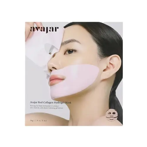 Avajar Red Collagen Hydrogel Mask Гидрогелевая маска с коллагеном 60 гр