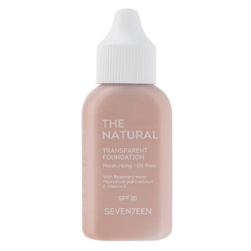 Seventeen Тональный крем с естественным покрытием THE NATURAL TRANSPARENT FOUNDATION, тон 4