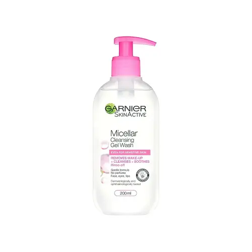 Garnier Мицеллярный гель для умывания для чувствительной кожи, 200 мл