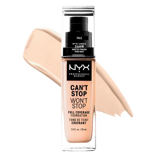 NYX Can't Stop Won't Stop Full Coverage Тональная основа № 01 Pale 30 ml