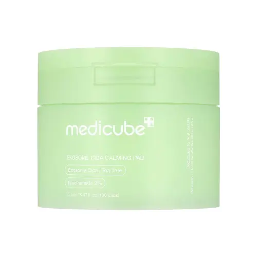 Medicube EXOSOME CICA CALMING PAD Успокаивающие тонер-пэды с экзосомами центеллы и экстрактом чайного дерева 100 шт