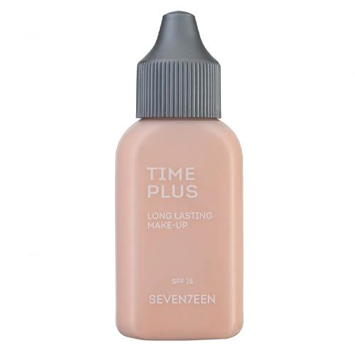 Seventeen Тональный крем длительного действия т.1 TIME PLUS LONGLASTING MAKE UP Фарфор