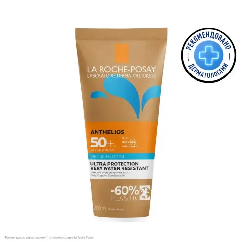 LA ROCHE-POSAY ANTHELIOS ГЕЛЬ ДЛЯ ЛИЦА И ТЕЛА ВЕТСКИН SPF50+ 200МЛ
